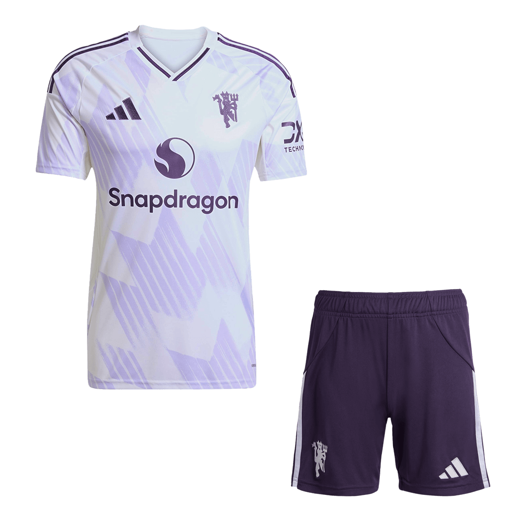 Manchester United Away Jerseys Kit 2025/26 - gogoalshop