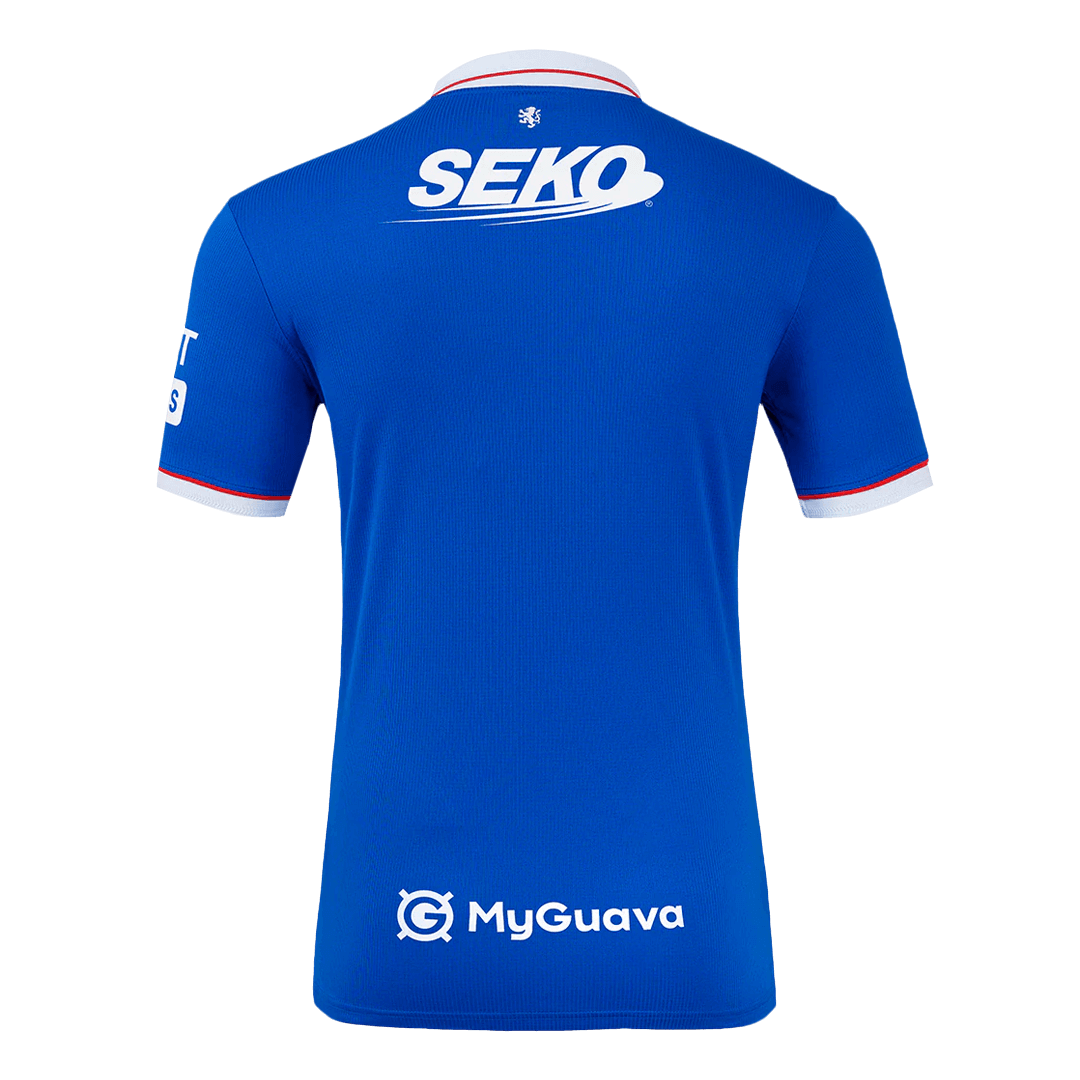 Glasgow Rangers Home Soccer Jersey 2025/26 - gogoalshop