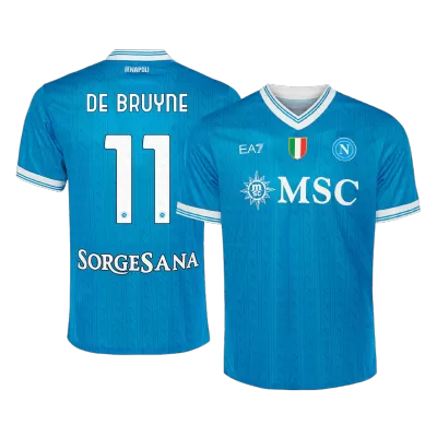 DE BRUYNE #11 Napoli Home Soccer Jersey 2025/26 - gogoalshop