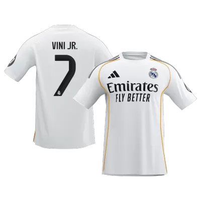 VINI JR. #7 Real Madrid Home Soccer Jersey 2025/26 - gogoalshop