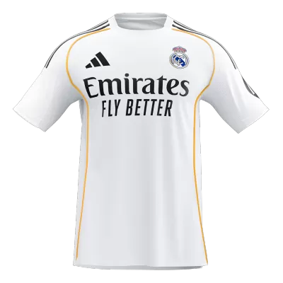 Real Madrid Home Soccer Jersey 2025/26 - gogoalshop