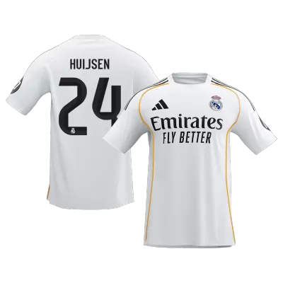 HUIJSEN #24 Real Madrid Home Soccer Jersey 2025/26 - gogoalshop