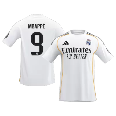 MBAPPÉ #9 Real Madrid Home Soccer Jersey 2025/26 - gogoalshop