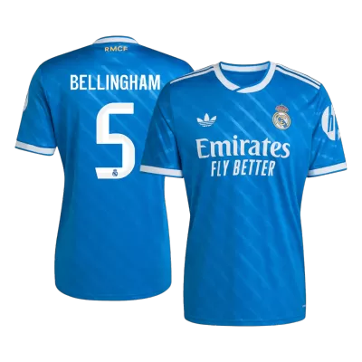 BELLINGHAM #5 Real Madrid Third Away Soccer Jersey 2025/26 - gogoalshop