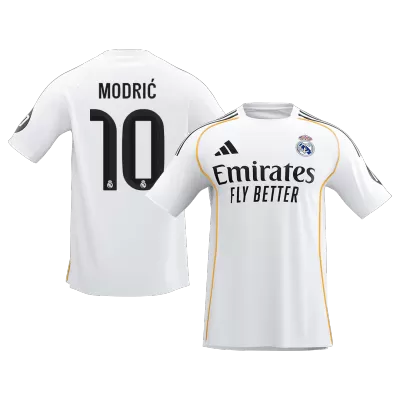 MODRIĆ #10 Real Madrid Home Soccer Jersey 2025/26 - gogoalshop