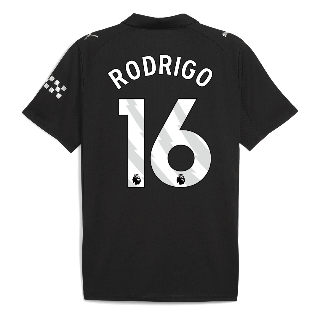 RODRIGO #16 Manchester City Away Soccer Jersey 2025/26 - gogoalshop