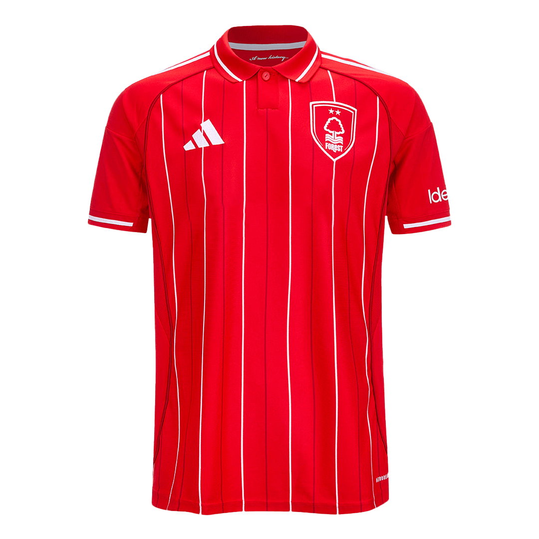 Nottingham Forest Home Soccer Jersey 2025/26 - gogoalshop