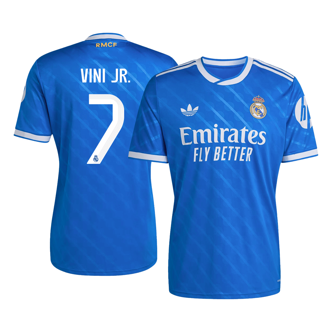 VINI JR. #7 Real Madrid Third Away Soccer Jersey 2025/26 - gogoalshop