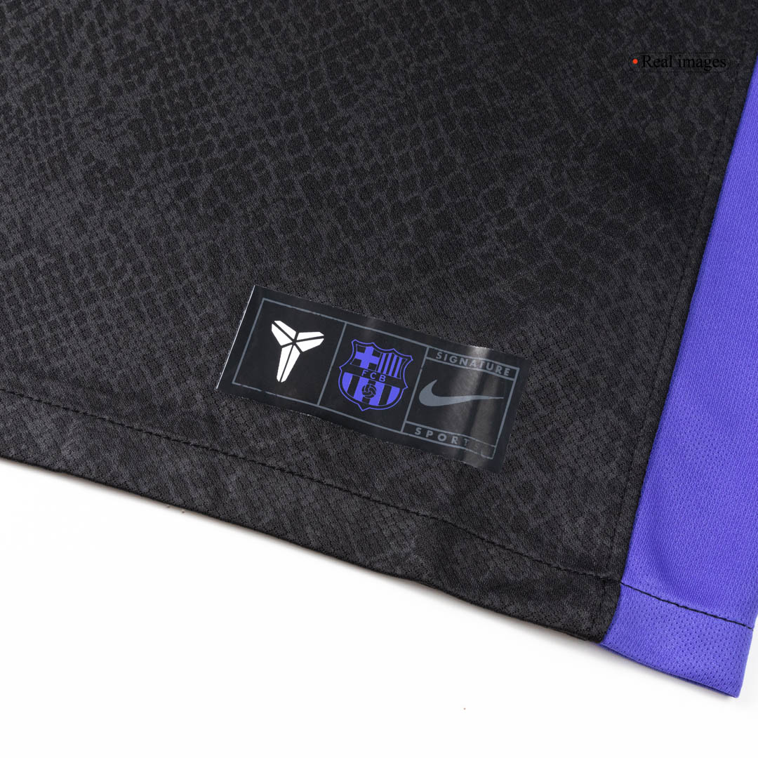Barcelona Pre-Match Soccer Jersey 2025/26 Black - gogoalshop