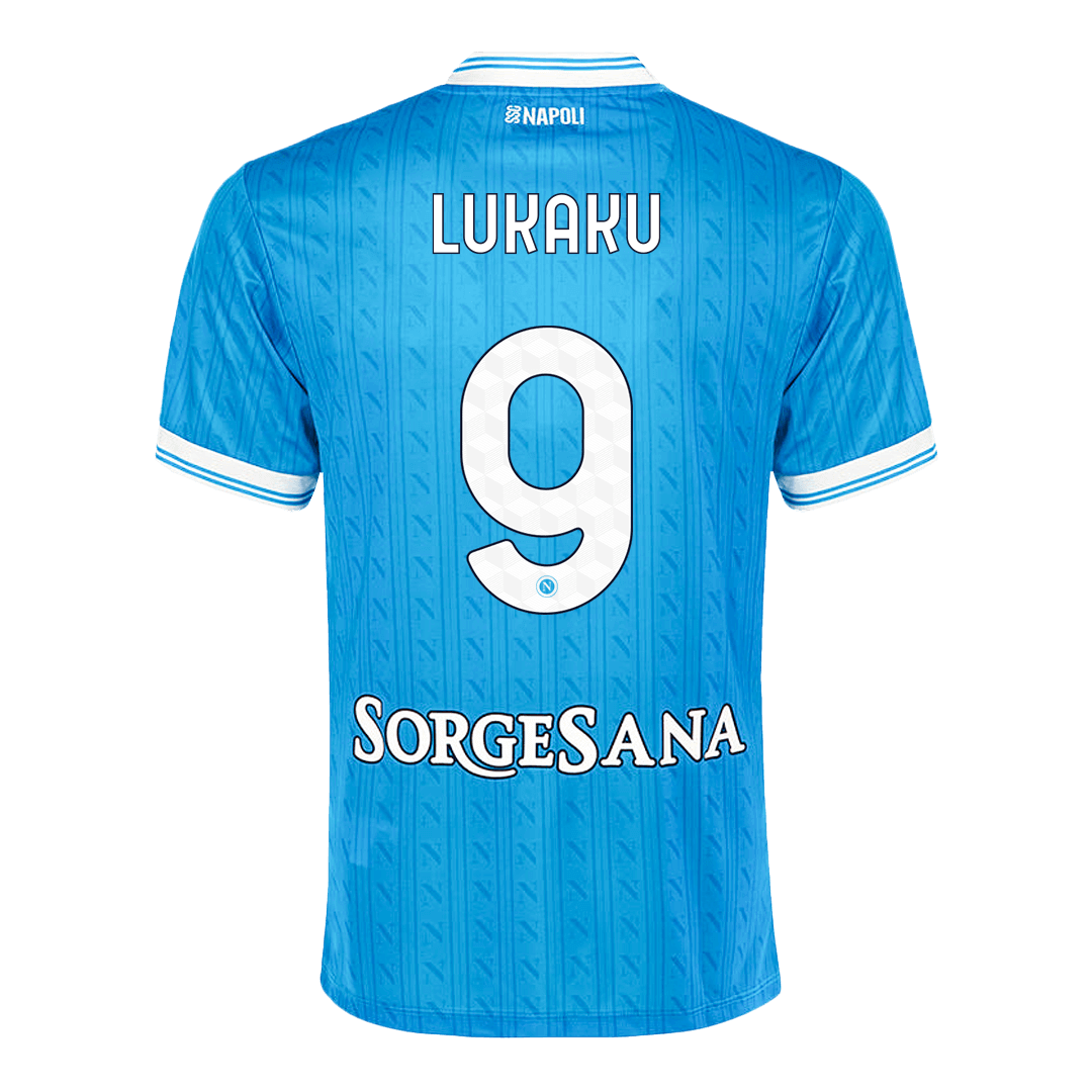 LUKAKU #9 Napoli Home Soccer Jersey 2025/26 - gogoalshop