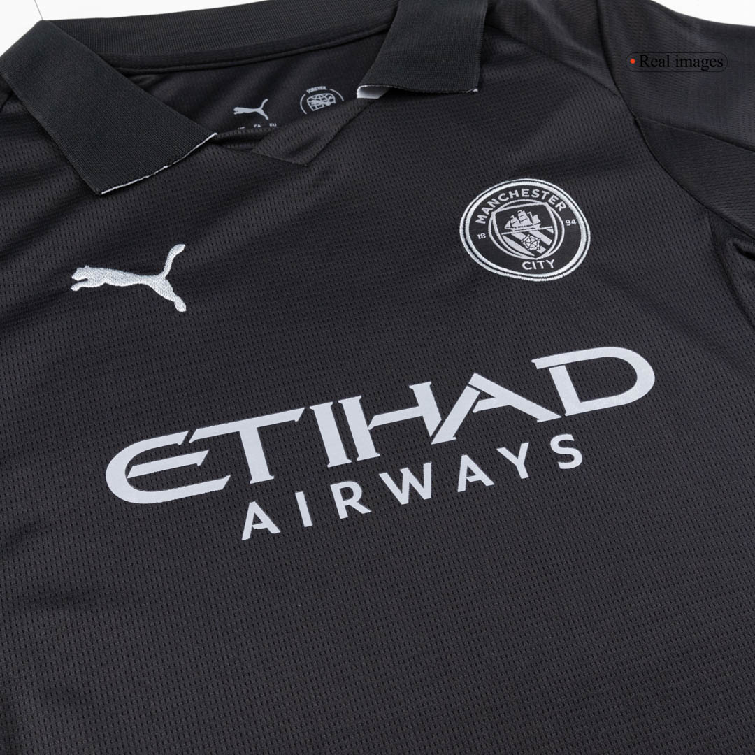 Manchester City Away Kids Soccer Jerseys Kit 2025/26 - gogoalshop