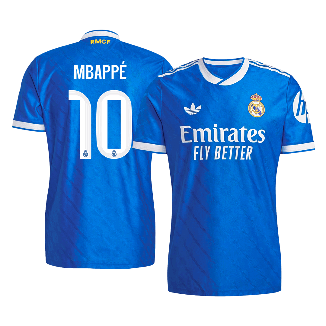 MBAPPÉ #10 Real Madrid Third Away Player Version Jersey 2025/26 - gogoalshop