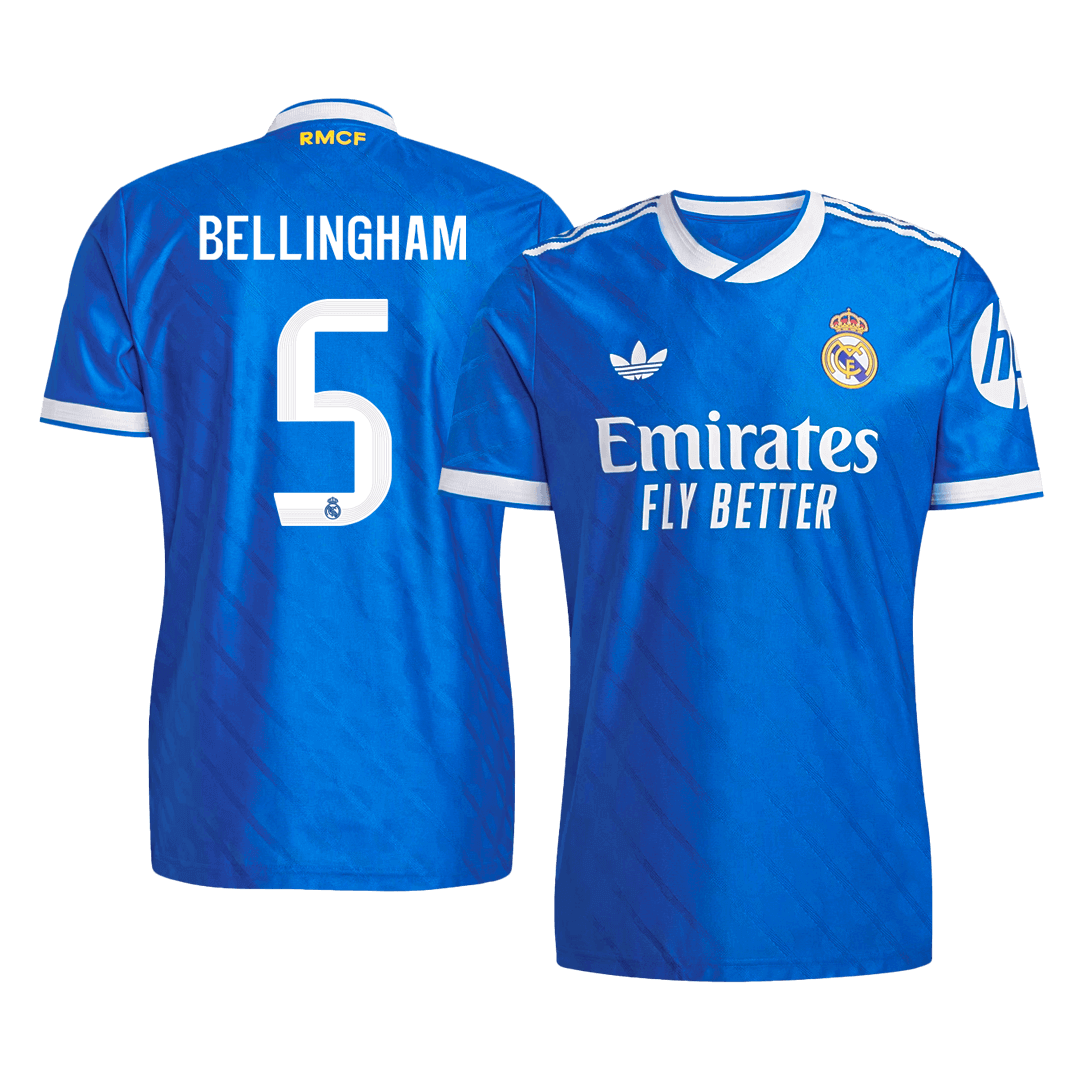 BELLINGHAM #5 Real Madrid Third Away Player Version Jersey 2025/26 - gogoalshop
