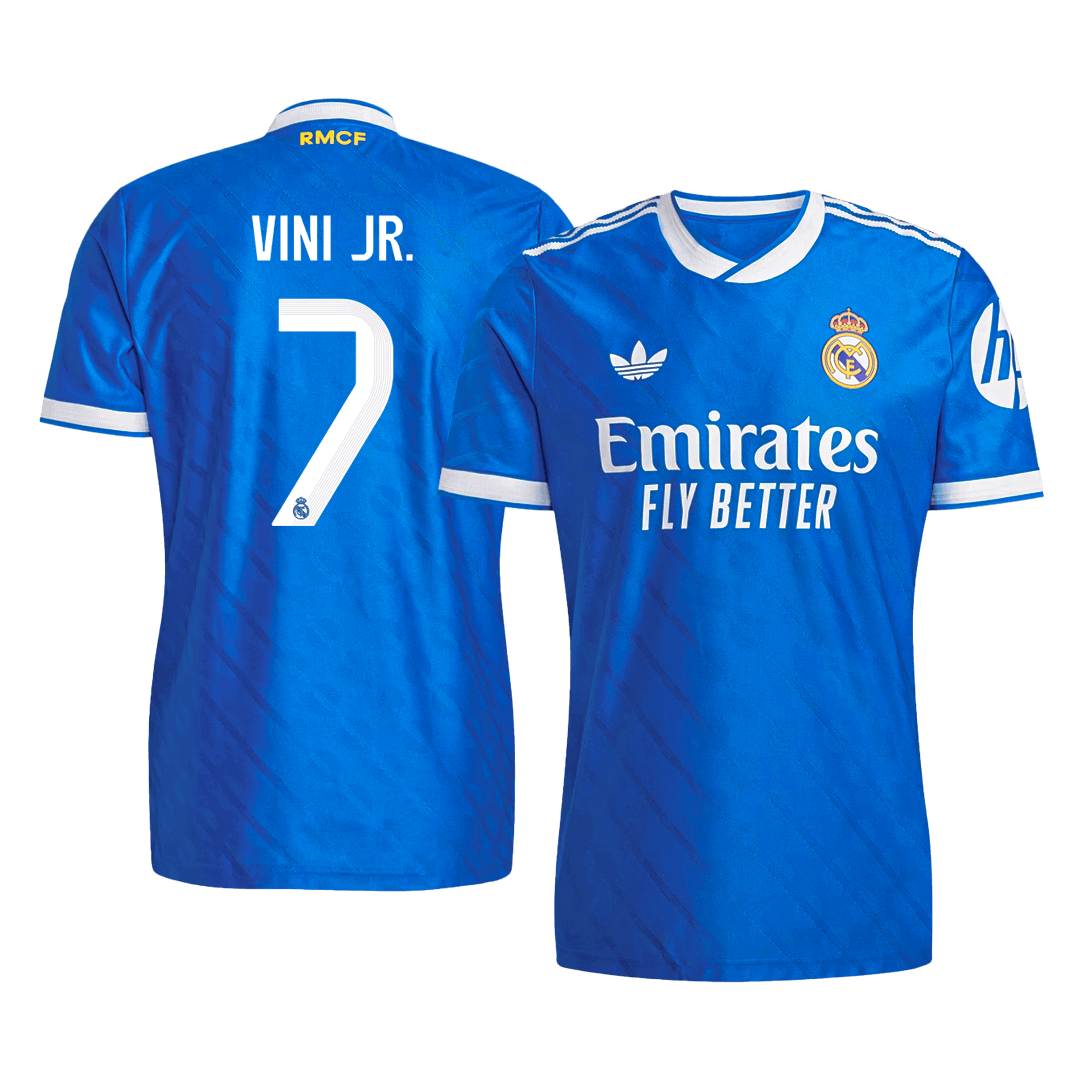 VINI JR. #7 Real Madrid Third Away Player Version Jersey 2025/26 - gogoalshop