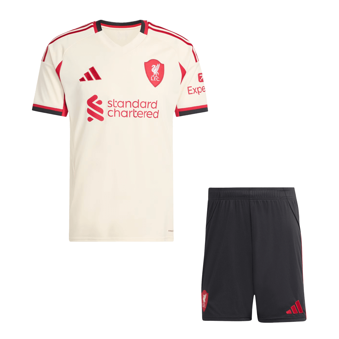 Liverpool Away Jerseys Kit 2025/26 - gogoalshop
