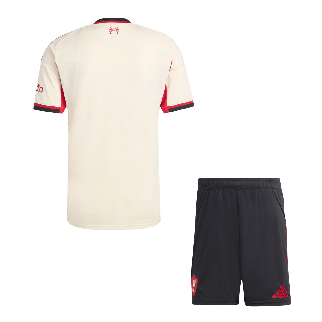 Liverpool Away Jerseys Kit 2025/26 - gogoalshop