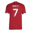 WIRTZ #7 Liverpool Home Authentic Soccer Jersey 2025/26 - gogoalshop