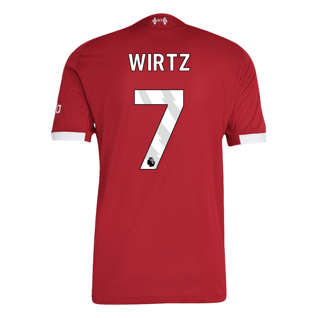 WIRTZ #7 Liverpool Home Player Version Jersey 2025/26 - gogoalshop