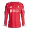 Liverpool Home Long Sleeve Soccer Jersey 2025/26 - gogoalshop