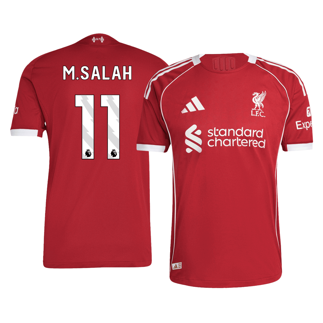 M.SALAH #11 Liverpool Home Player Version Jersey 2025/26 - gogoalshop