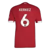KERKEZ #6 Liverpool Home Authentic Soccer Jersey 2025/26 - gogoalshop