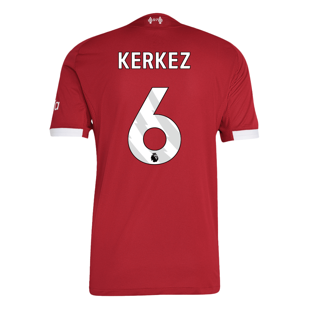 KERKEZ #6 Liverpool Home Player Version Jersey 2025/26 - gogoalshop
