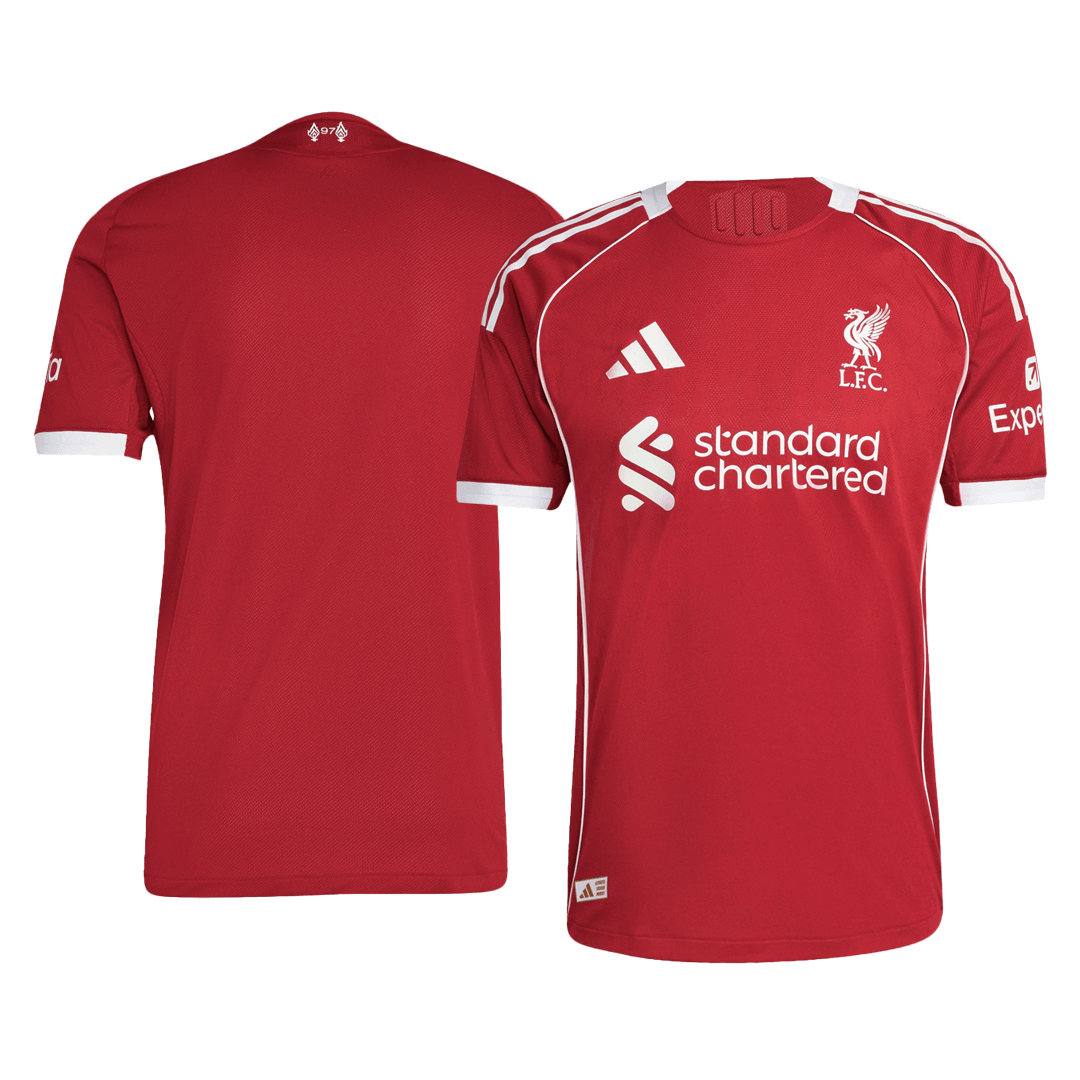 Liverpool Home Player Version Jersey 2025/26 - gogoalshop