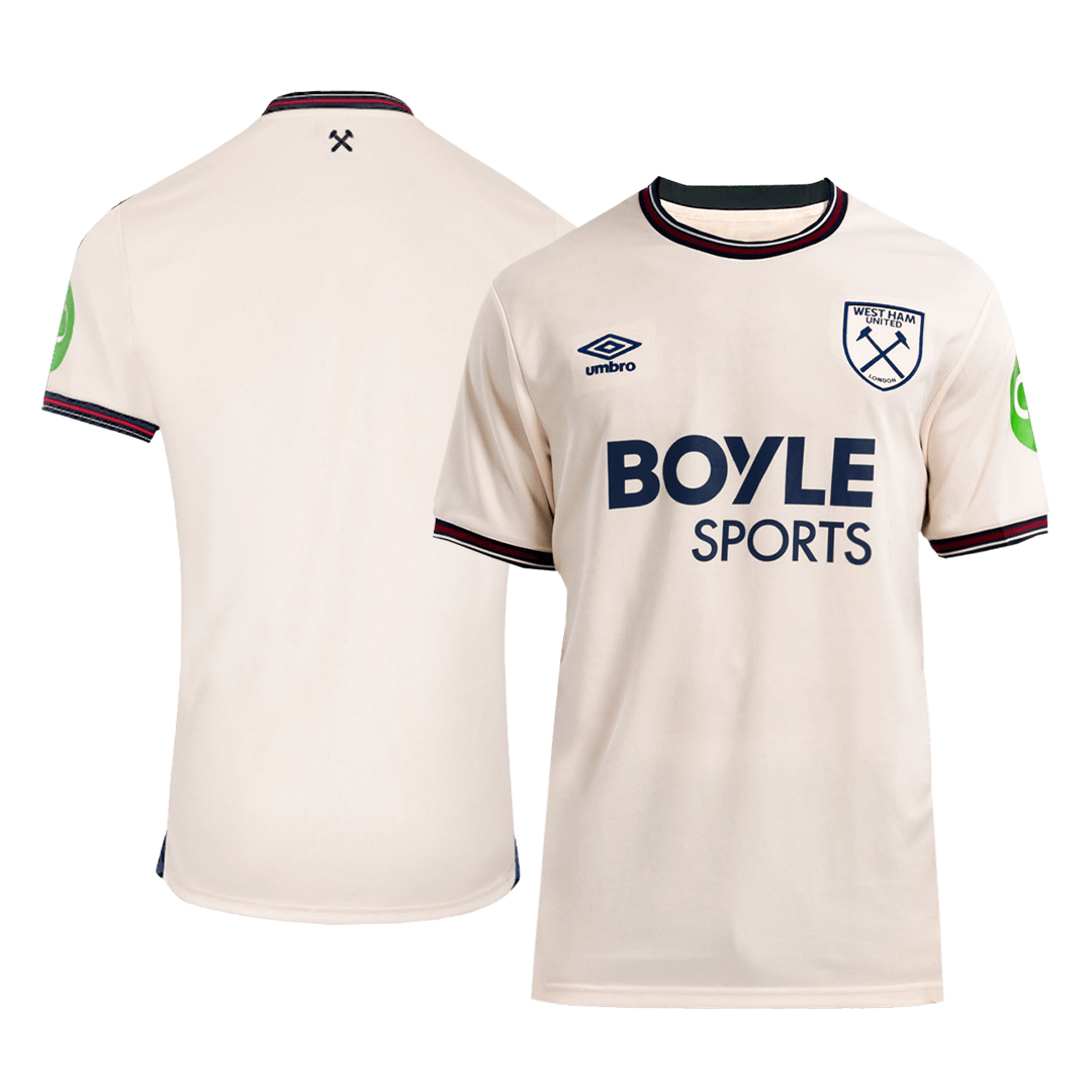 West Ham United Away Soccer Jersey 2025/26 - gogoalshop