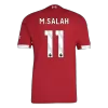 M.SALAH #11 Liverpool Home Authentic Soccer Jersey 2025/26 - gogoalshop
