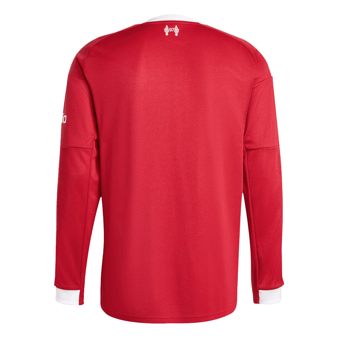 Liverpool Home Long Sleeve Jersey 2025/26 - gogoalshop