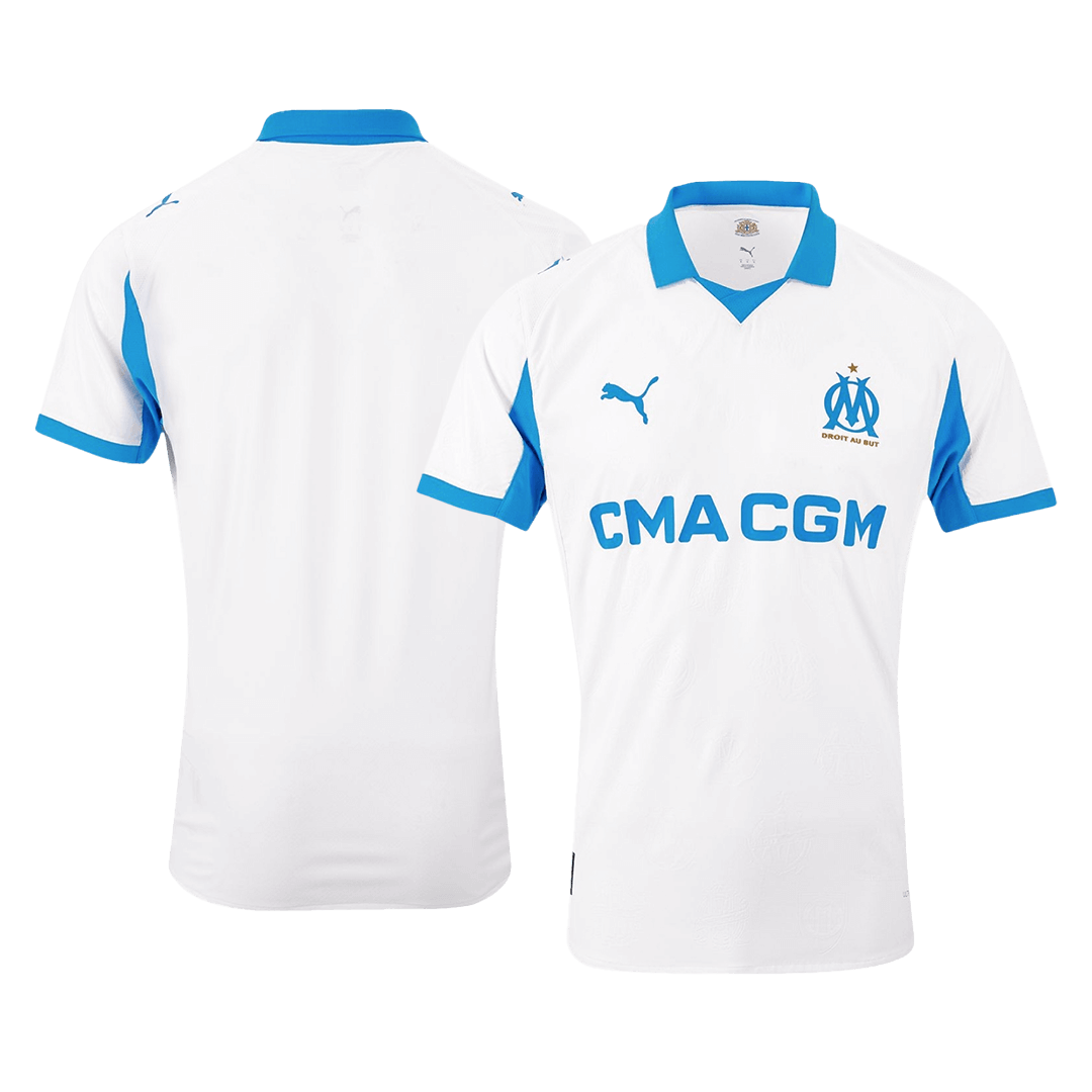 Marseille Home Authentic Soccer Jersey 2025/26 - gogoalshop