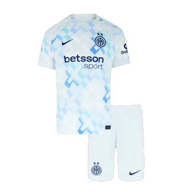 Inter Milan Away Kids Soccer Jerseys Kit 2025/26 - gogoalshop