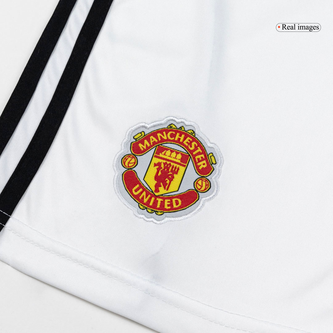Manchester United Home Soccer Shorts 2025/26 - gogoalshop