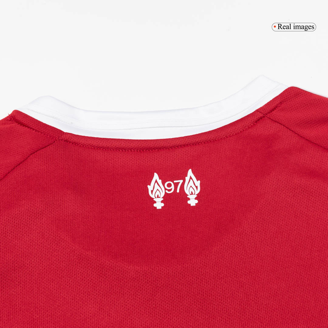 Liverpool Home Long Sleeve Jersey 2025/26 - gogoalshop