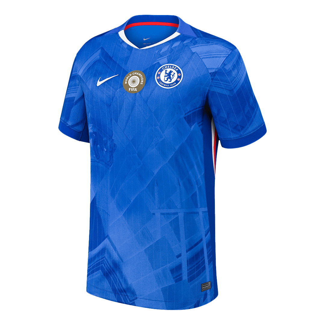 WORLD CHAMPIONS #25 Chelsea Home Soccer Jersey 2025/26 - gogoalshop