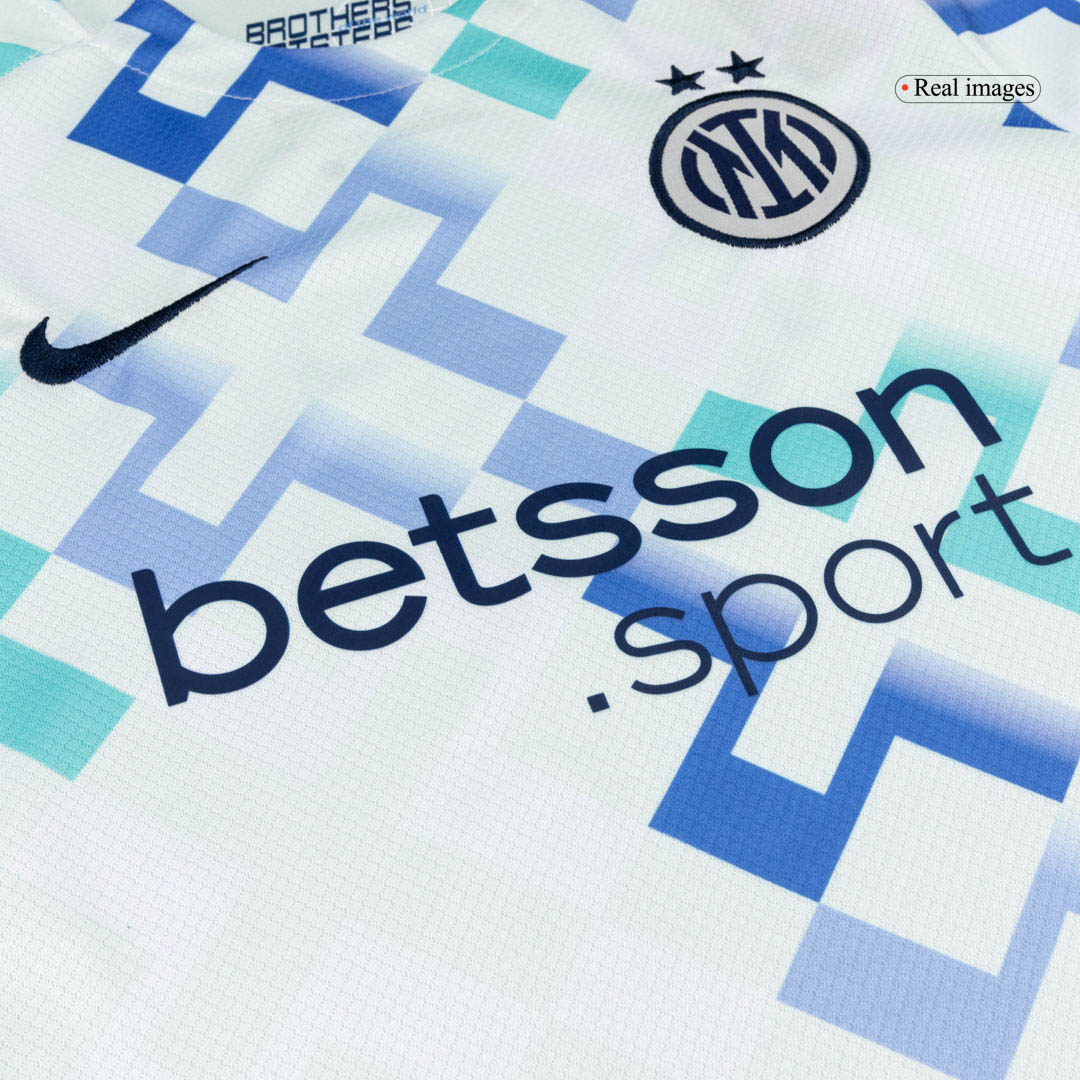 Inter Milan Away Kids Soccer Jerseys Kit 2025/26 - gogoalshop