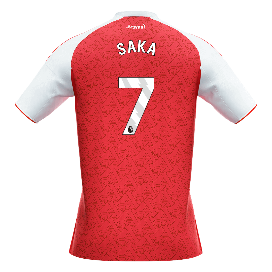 SAKA #7 Arsenal Home Soccer Jersey 2025/26 - gogoalshop