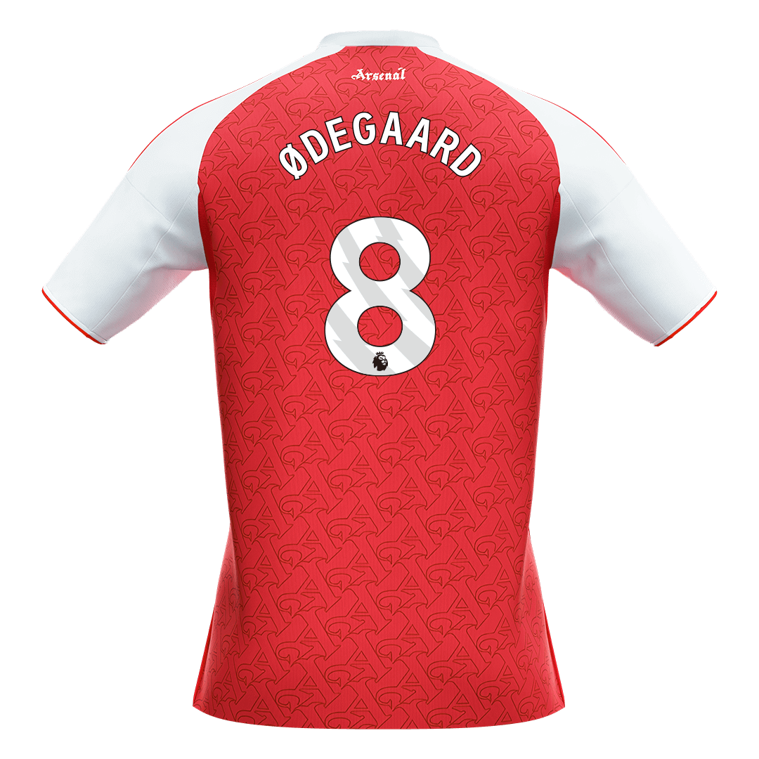 ØDEGAARD #8 Arsenal Home Soccer Jersey 2025/26 - gogoalshop