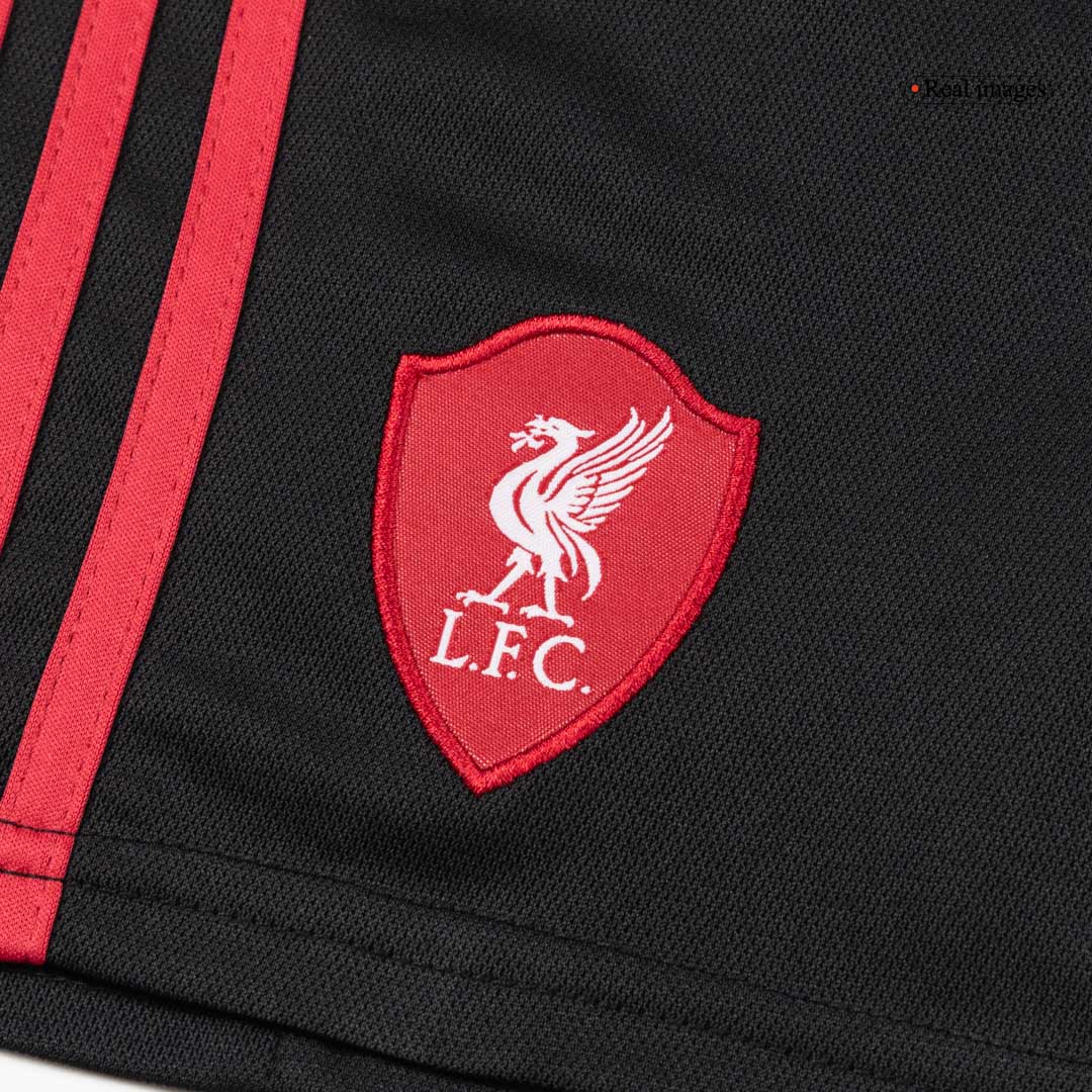 Liverpool Away Kids Soccer Jerseys Full Kit 2025/26 - gogoalshop