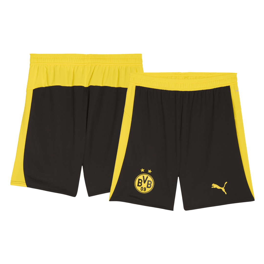 Borussia Dortmund Home Soccer Shorts 2025/26 - gogoalshop