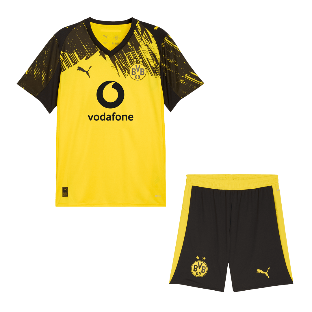 Borussia Dortmund Home Jerseys Kit 2025/26 - gogoalshop