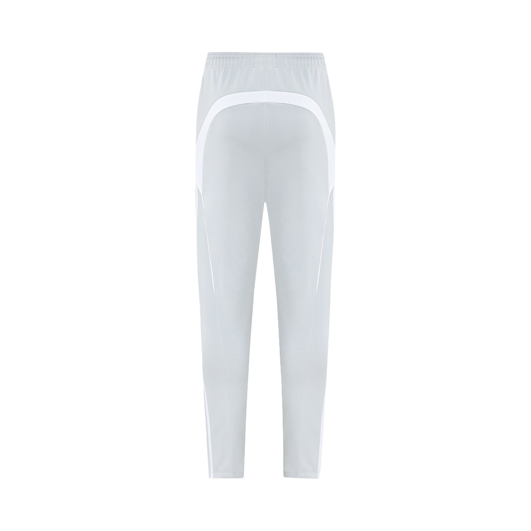 Real Madrid Home Jacket Tracksuit 2025/26 Gray - gogoalshop