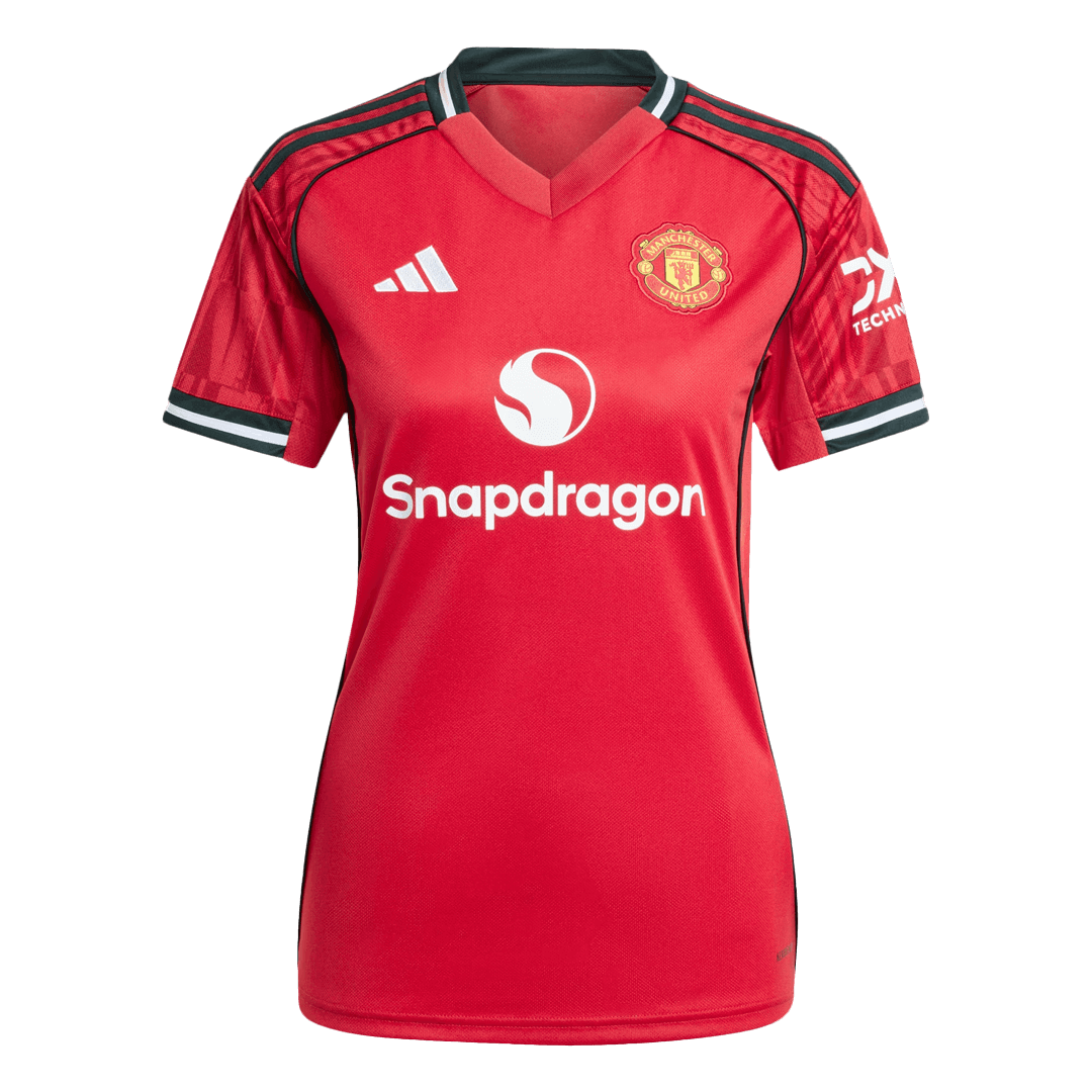 Women's Manchester United Home Jersey 2025/26 - gogoalshop
