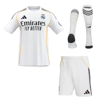 Real Madrid Home Jerseys Full Kit 2025/26 - gogoalshop