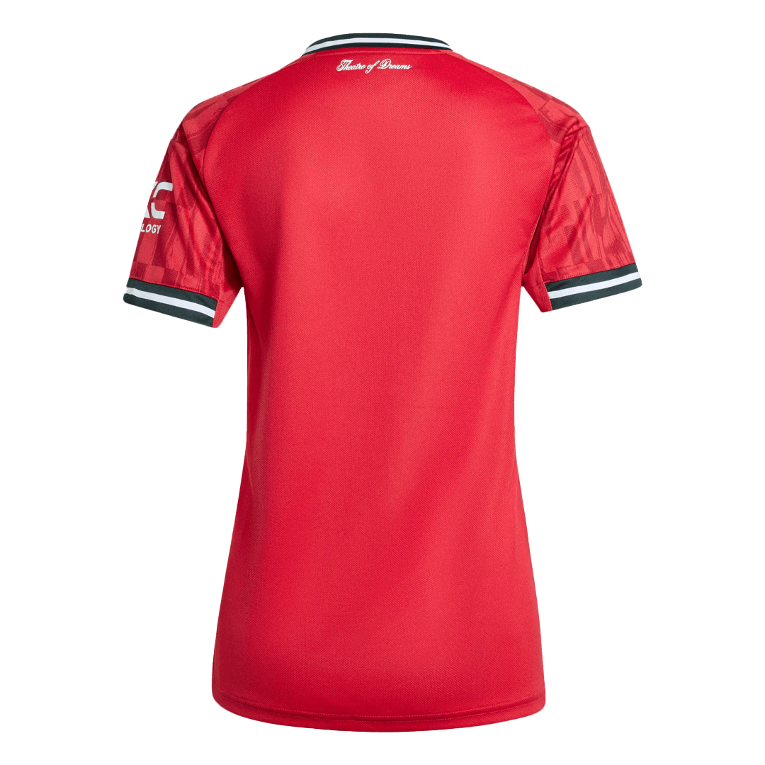 Women's Manchester United Home Jersey 2025/26 - gogoalshop