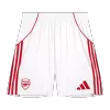 Arsenal Home Soccer Shorts 2025/26 - gogoalshop