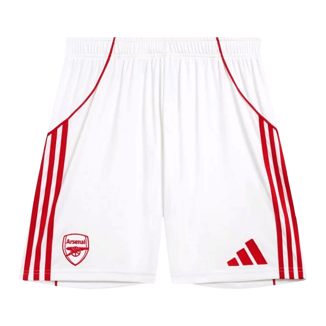 Arsenal Home Soccer Shorts 2025/26 - gogoalshop