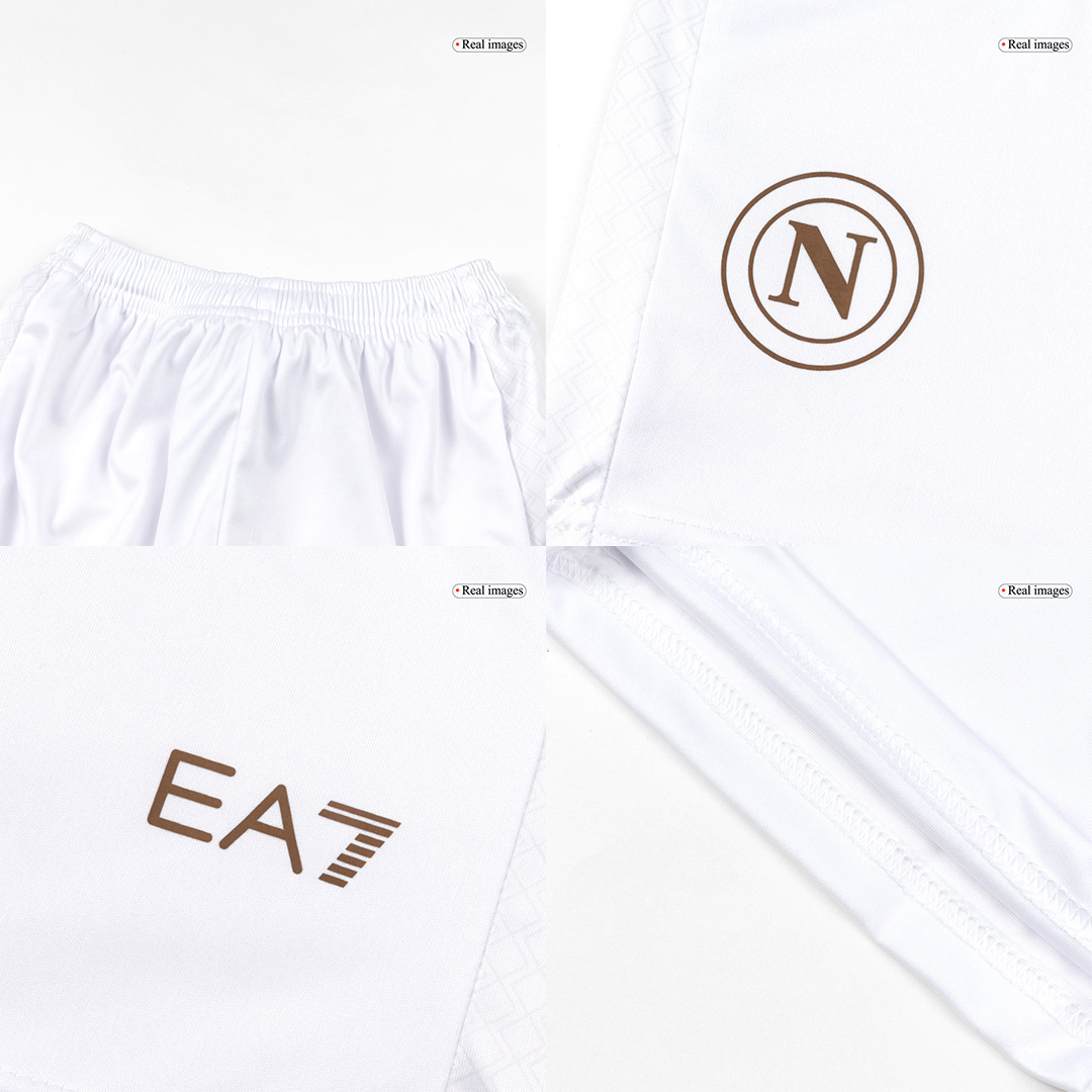 Napoli Away Kids Soccer Jerseys Kit 2025/26 - gogoalshop