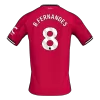 B.FERNANDES #8 Manchester United Home Soccer Jersey 2025/26 - gogoalshop