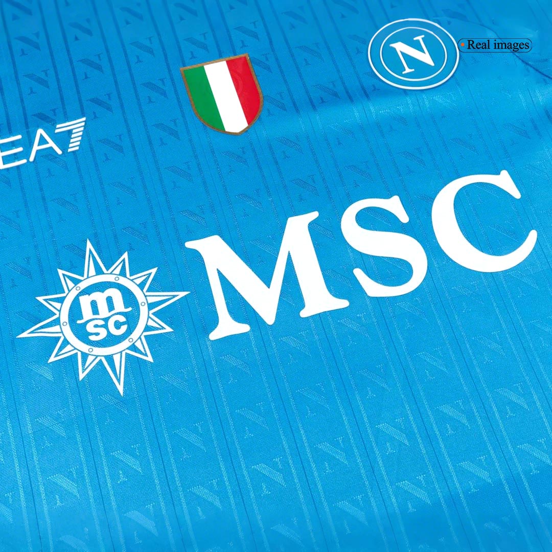 Napoli Home Authentic Soccer Jersey 2025/26 - gogoalshop